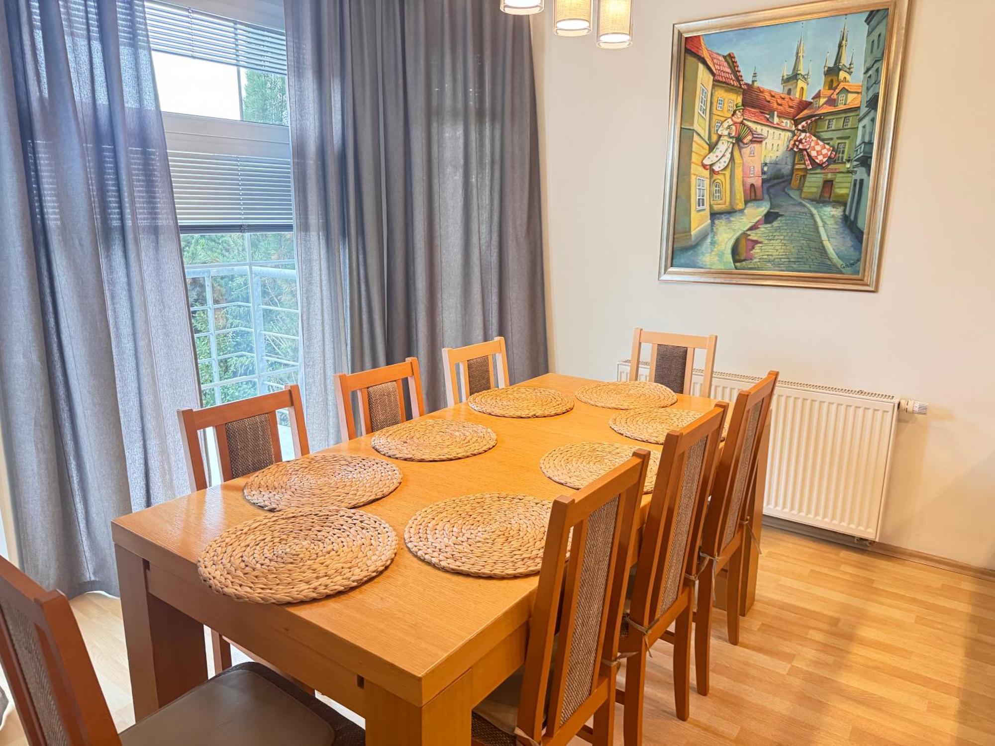 Diamondvilla, 4 Bedroom Apartment, Garden & Spa Prag Exteriör bild