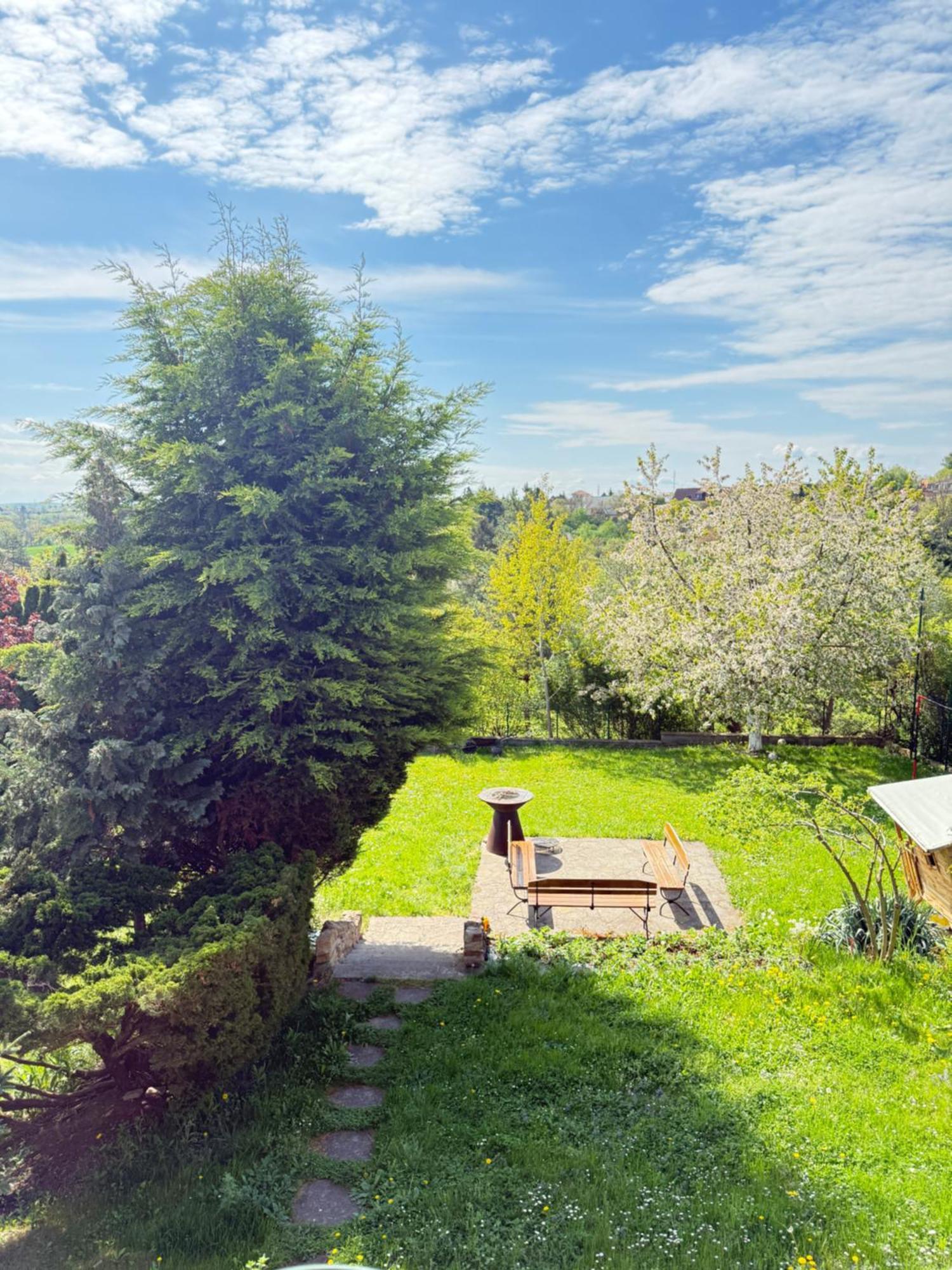Diamondvilla, 4 Bedroom Apartment, Garden & Spa Prag Exteriör bild